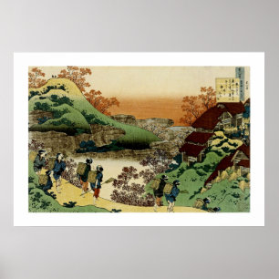 Pôster Mulheres retornando para casa ao pôr do sol