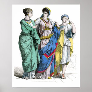 Pôster Mulheres romanas antigas