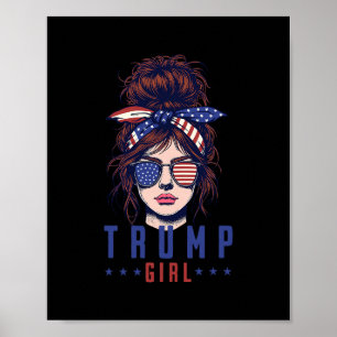 Poster Mulheres Sim Eu Sou Uma Garota Trump Supere Isso T