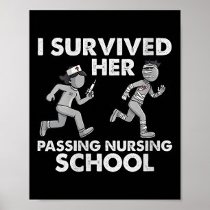 Poster Mulheres Sobreviveram à Graduação da Escola de Enf