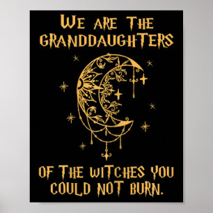 Poster Mulheres Somos As Avós Das Bruxas.