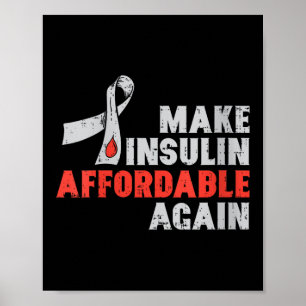 Poster Mulheres Terapêutica Com Insulina Diabetes Sensibi