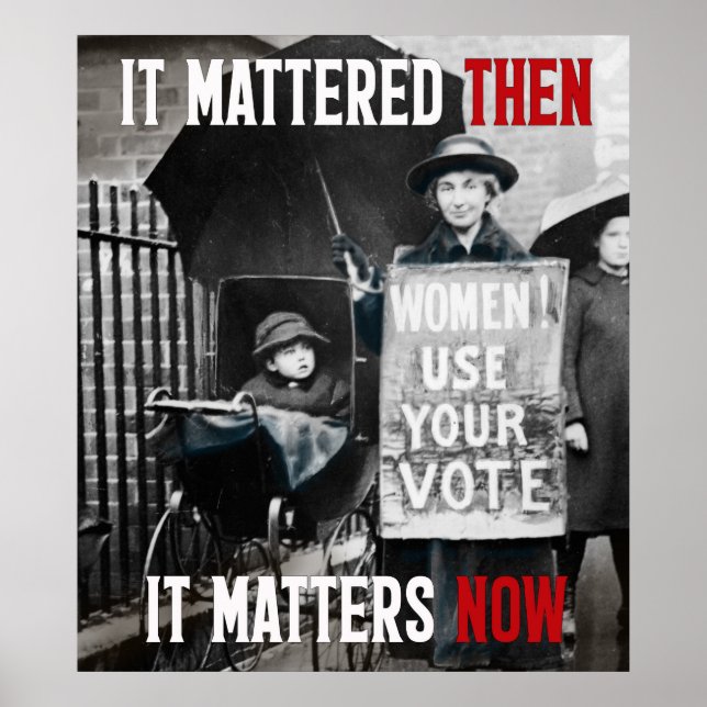 Poster Mulheres! Use Seu Voto! Não Atualizado (Frente)