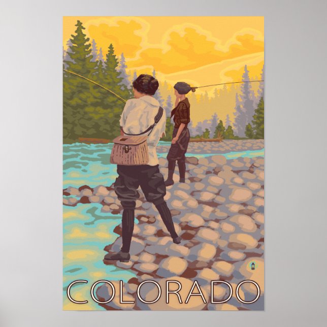 Pôster Mulheres Voam Pescado Colorado (Frente)