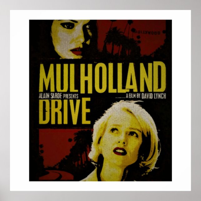 POSTER MULHOLLAND DRIVE DAVID LYNCH (Frente)