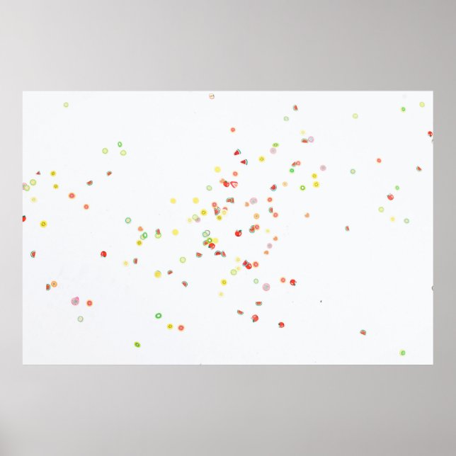 Poster Multicolored balloon display (Frente)