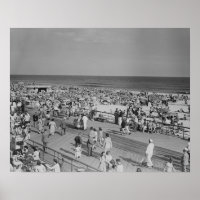 Multidão em Praia