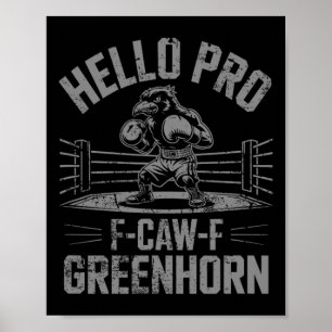Poster Multidão Engraçada F Caw F Boxe