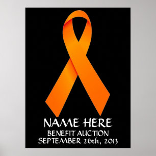 Pôster Multiple Sclerosis Benefit Auction Ribbon