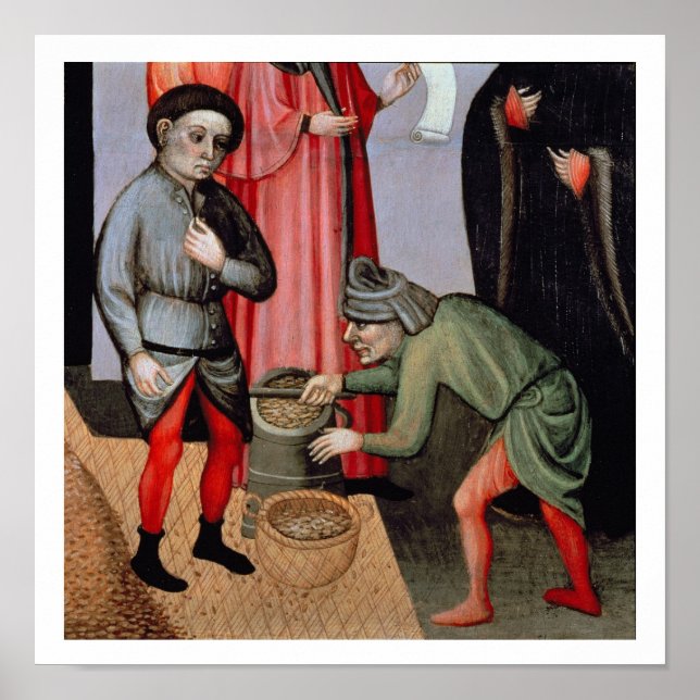 Poster Multiplicação Miraculosa do Grão, detalhe (Frente)