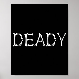 Poster Múmia e Morto Casais Combinantes de Halloween Engr