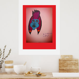 Poster Múmia Temática de Terror Inspirada no Egito