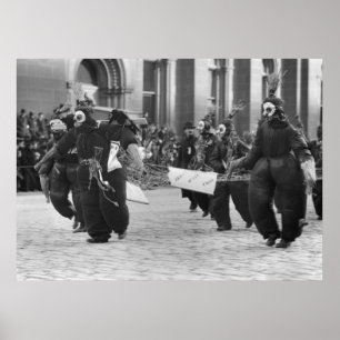 Pôster Mummers Parada, Philadelphfia, 1909