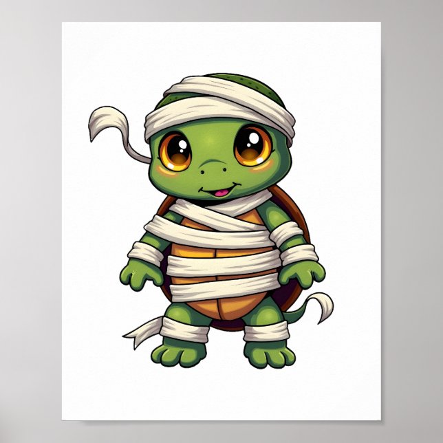 Poster Mummy Turtle (Frente)