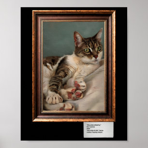 Poster Munchie, O Descanso De Gato - Canvas