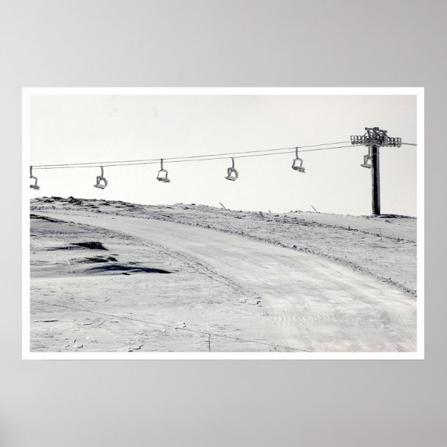 Pôster Mundo branco (Frente)