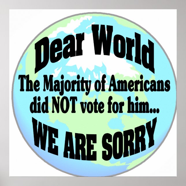 Pôster mundo caro (Frente)