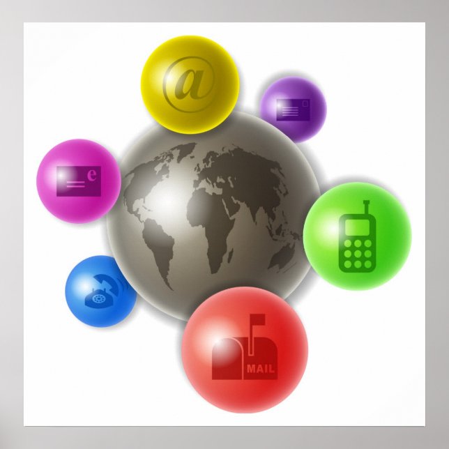 Poster Mundo da Comunicação (Frente)