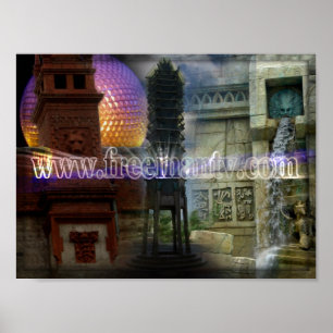 Pôster Mundo da maçonaria