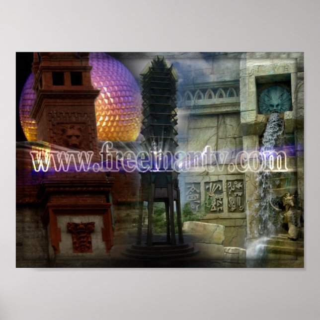 Pôster Mundo das Freemasonias (Frente)