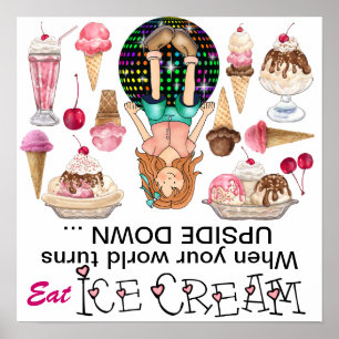 Pôster Mundo de cabeça para baixo - SRF