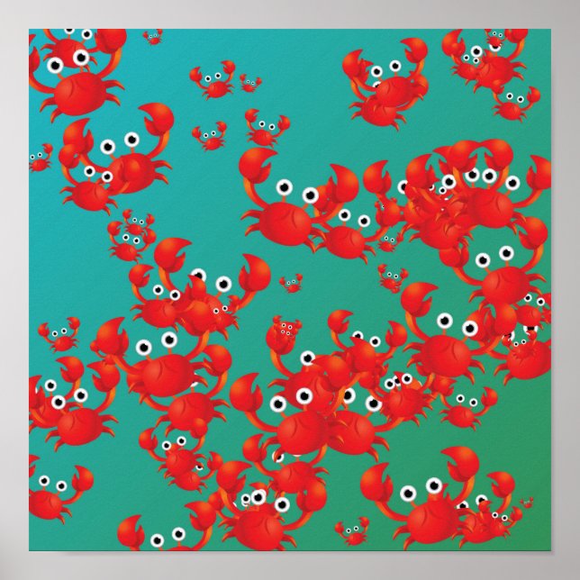 Pôster Mundo do Caranguejo (Frente)