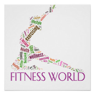 Pôster Mundo do fitness