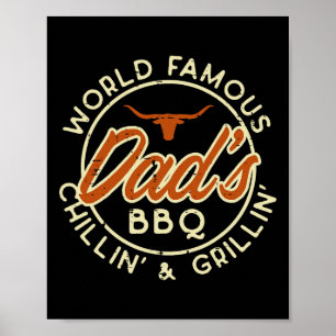 Poster Mundo Famosos Pais Grillin Barbecue Pais Da