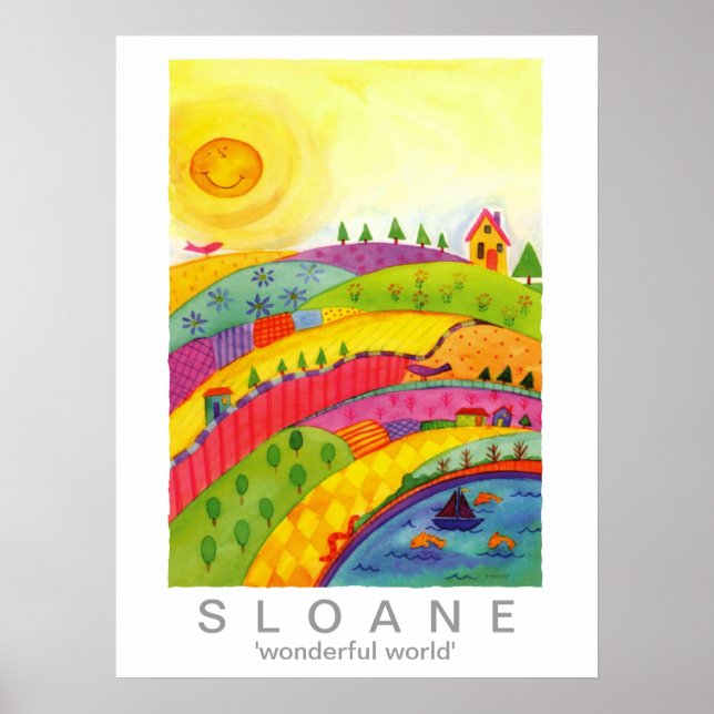 Pôster mundo maravilhoso (Frente)