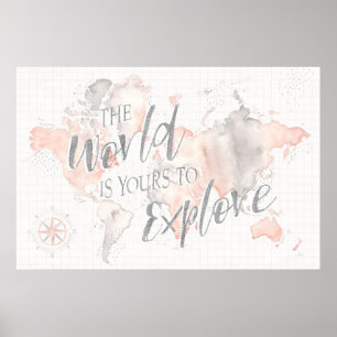 Poster Mundo maravilhoso mim