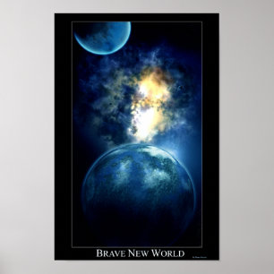 Poster Mundo novo bravo