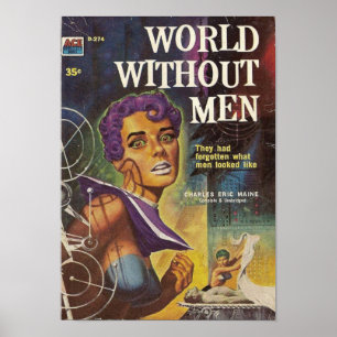 Pôster Mundo sem homens