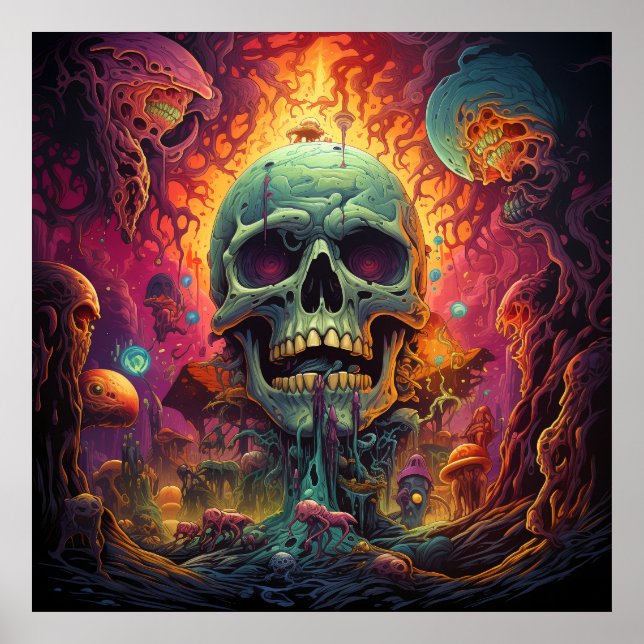 Poster Mundo surreal (Frente)