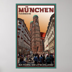 Pôster Munich - Frauenkirche
