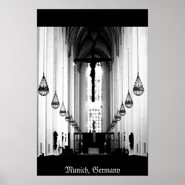 Pôster Munique, Alemanha (Frente)