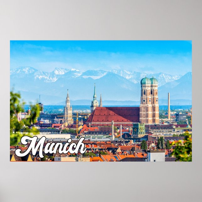 Poster Munique, Alemanha (Frente)