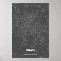 Munique, Alemanha (branco a preto)