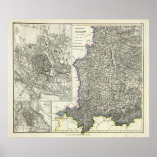 Pôster Munique, Augsburg, Baviera