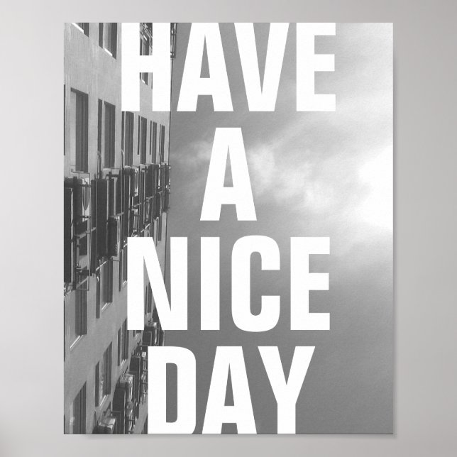 Poster Mural do Building&Sky (Frente)