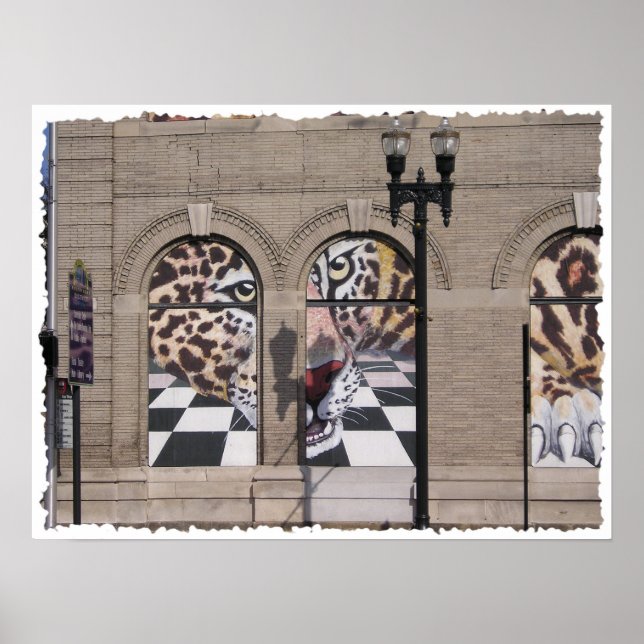 Poster Mural Jacksonville Jaguar (Frente)