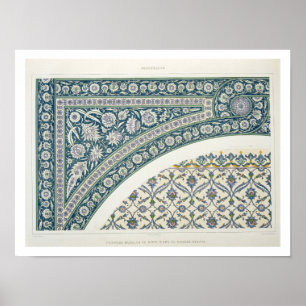 Pôster Mure azulejos do Sibyl D'Abd-EL-Rahman Kyahya, de