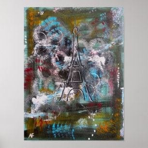 Poster Murmurios de Paris Pintura de Alfred Fox