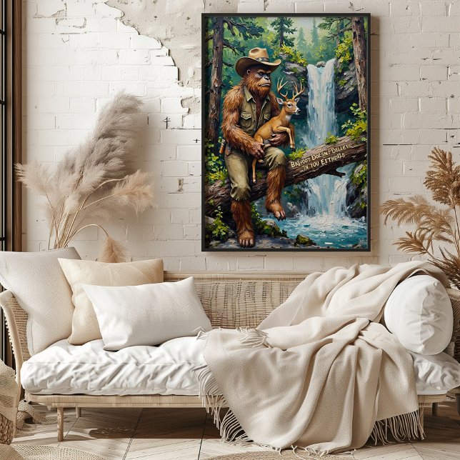 Poster Murmurios do Selvagem: Pé-grande e o Jovem Cervo C (Criador carregado)