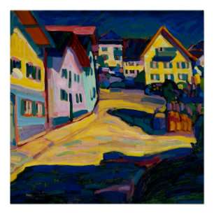 Pôster Murnau Burggrabenstrasse 1 - Wassily Kandinsky
