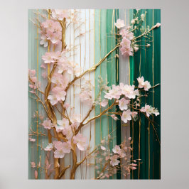 Poster Muro Blooming Cherry Blossoms