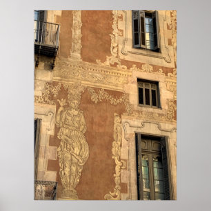 Poster Muro de Barcelona