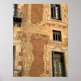 Poster Muro de Barcelona