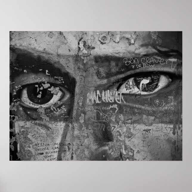 Poster Muro de Berlim - visões do passado (Frente)