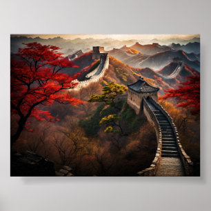 Poster Muro de excelente da China