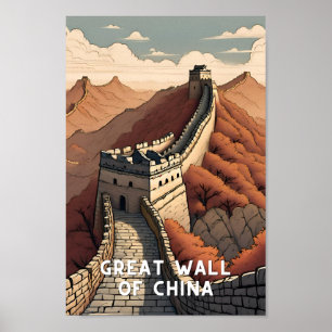 Poster Muro de Excelente da china beijing viagem chinês